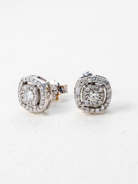 0.60 Karat Coranet Pırlanta Küpe