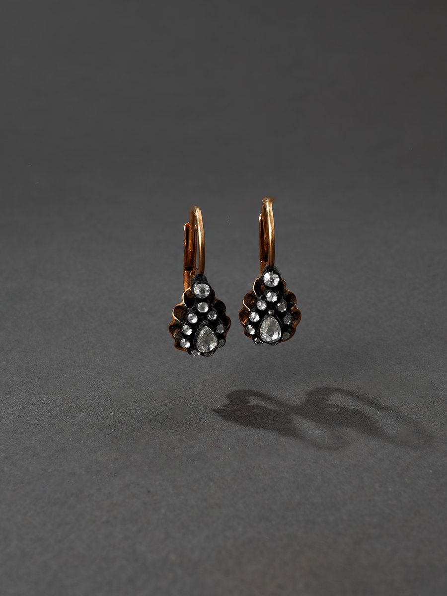 0.47 Karat Elmas Küpe