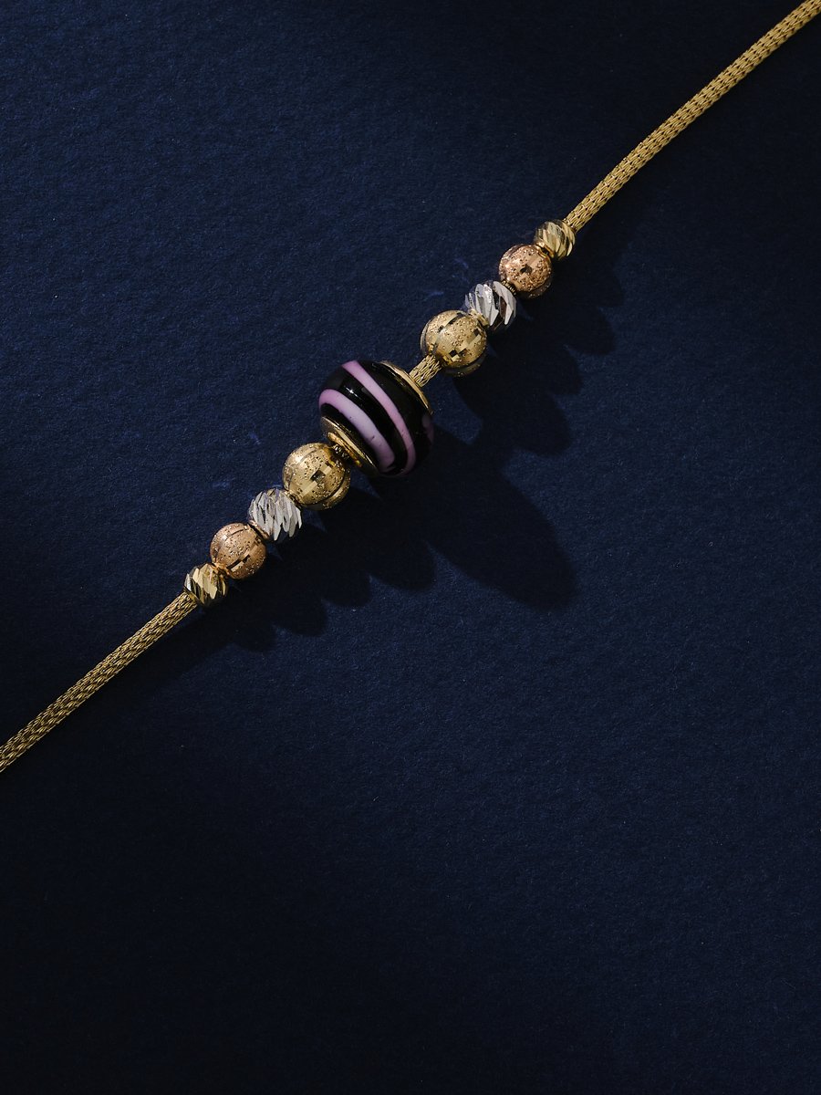 14 Ayar Dorika Toplu Mineli Bileklik