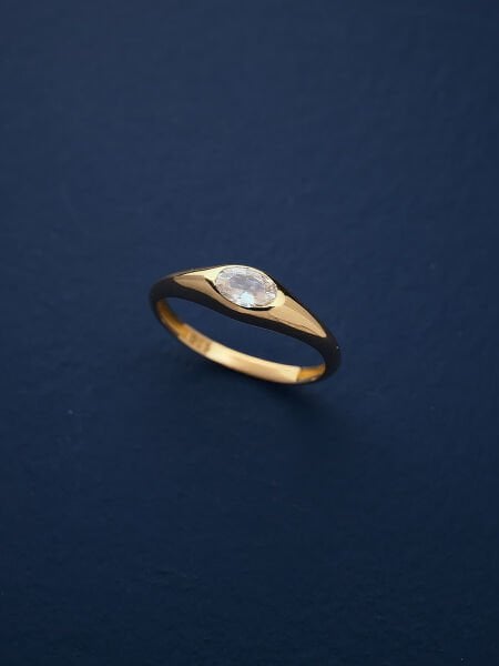 14 Ayar Tasarım Fantezi Yüzük