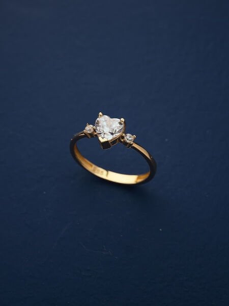 14 Ayar Tasarım Fantezi Yüzük