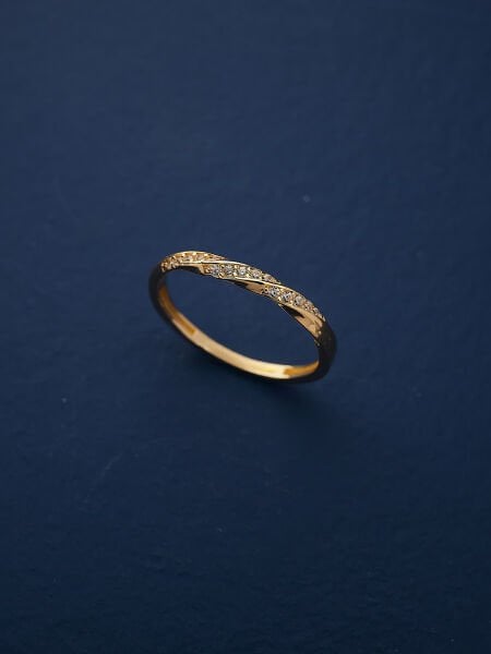 14 Ayar Tasarım Fantezi Yüzük