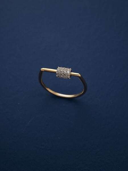 14 Ayar Tasarım Fantezi Yüzük