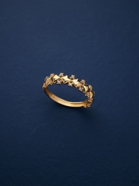 14 Ayar Tasarım Fantezi Yüzük