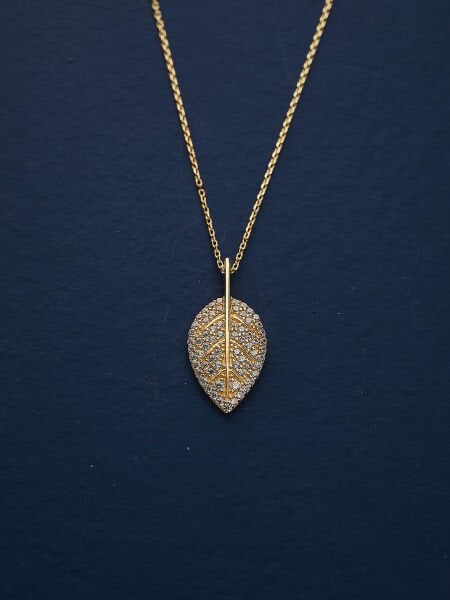 14 Ayar Tasarım Kolye