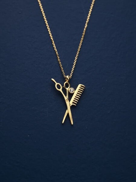 14 Ayar Tasarım Kolye