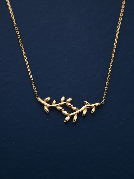 14 Ayar Tasarım Kolye