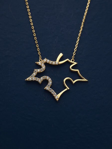 14 Ayar Tasarım Kolye