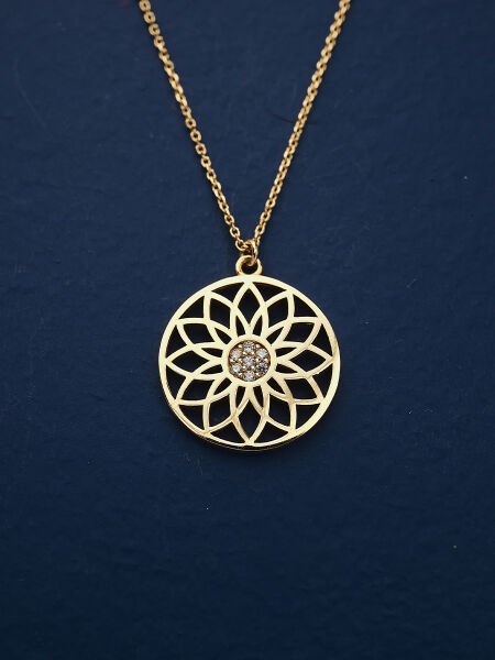 14 Ayar Tasarım Kolye