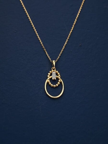 14 Ayar Tasarım Kolye