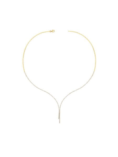 14 Ayar Sarı Tek Sıra Su Yolu Gerdanlık