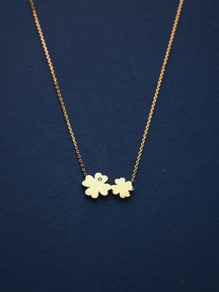 14 Ayar Tasarım Kolye