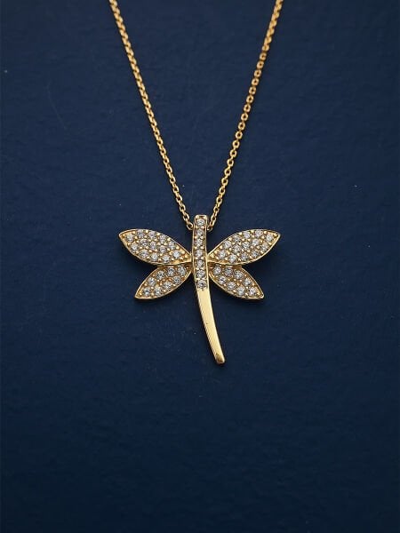 14 Ayar Yusufçuk Kolye