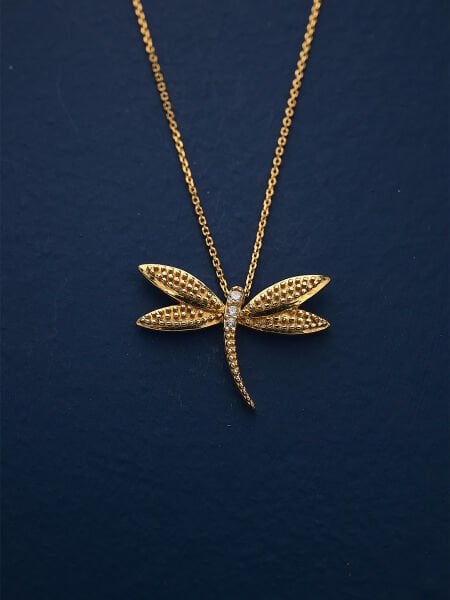 14 Ayar Yusufçuk Kolye