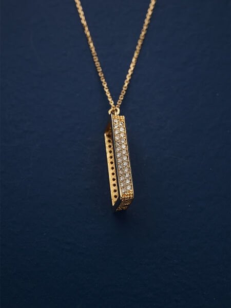 14 Ayar Külçe Kolye