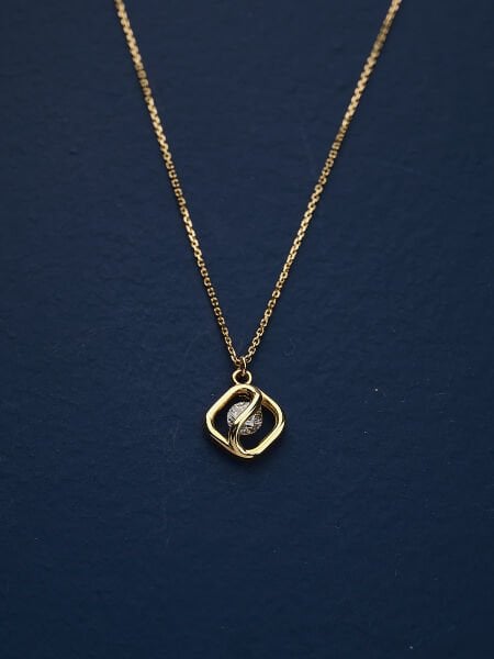 14 Ayar Tasarım Kolye