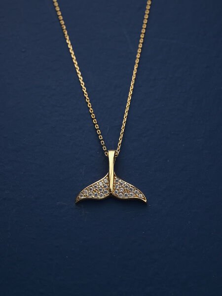 14 Ayar Hayvan Figürlü Kolye