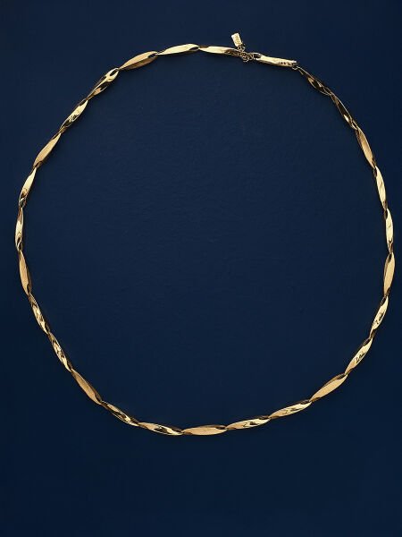 14 Ayar Tasarım Zincir Kolye