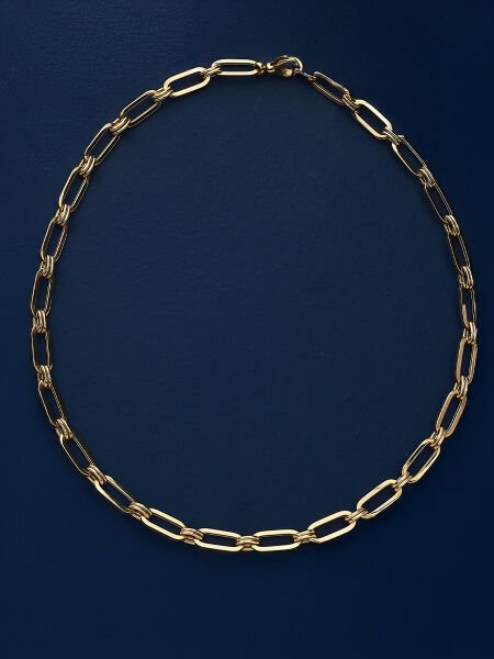 14 Ayar Ataç Zincir Kolye