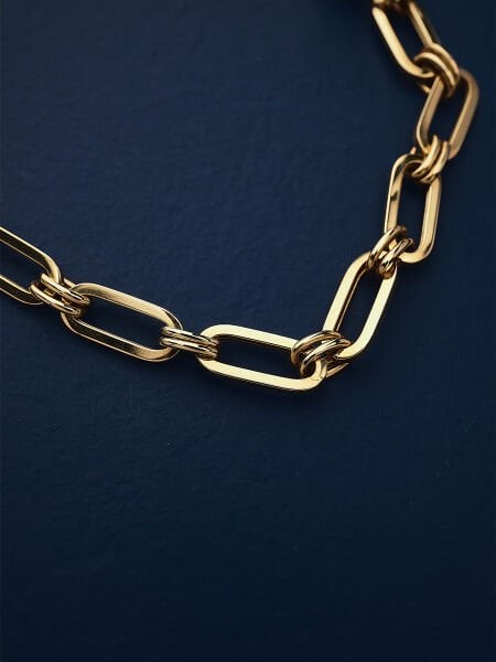 14 Ayar Ataç Zincir Kolye