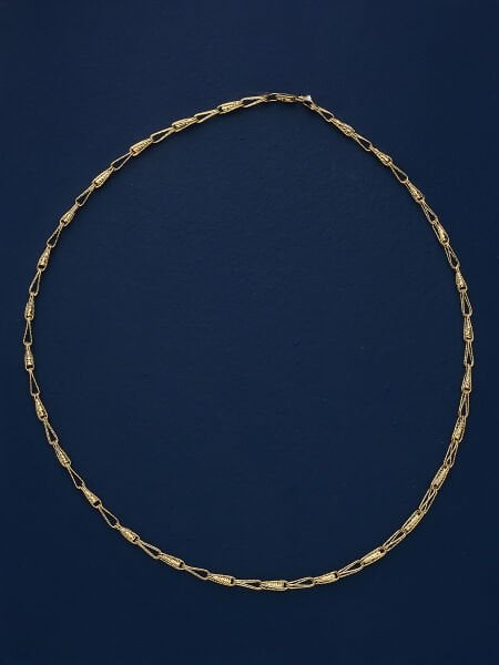 14 Ayar Tasarım Zincir Kolye