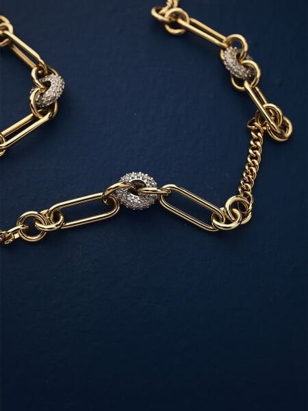 14 Ayar Tasarım Zincir Kolye