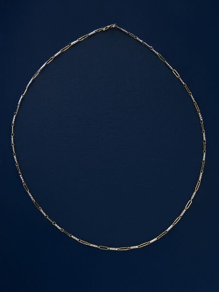 14 Ayar Tasarım Zincir Kolye