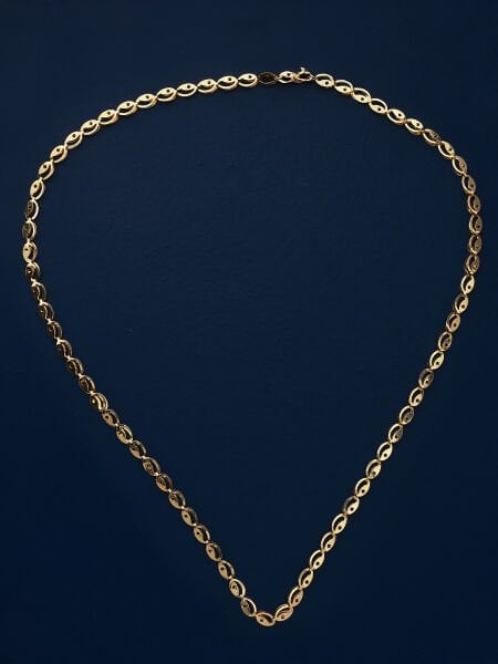 14 Ayar Tasarım Zincir Kolye