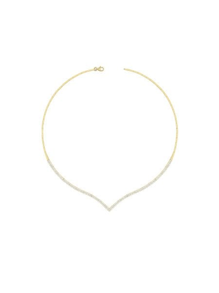 14 Ayar Sarı İki Sıra Çavuş Su Yolu Gerdanlık