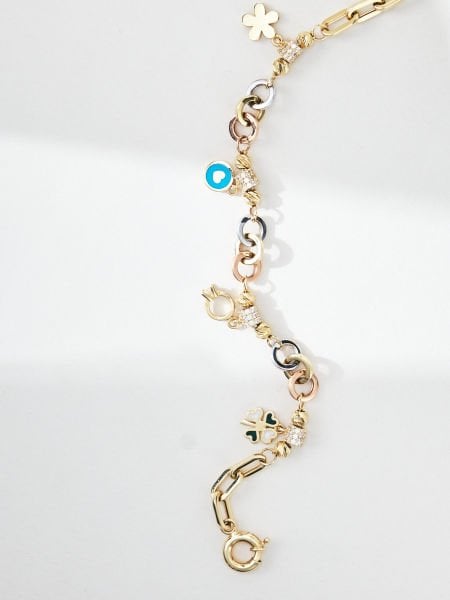 14 Ayar Tasarım Bileklik