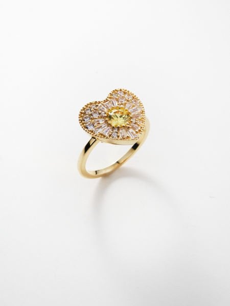 14 Ayar Tasarım Fantezi Yüzük