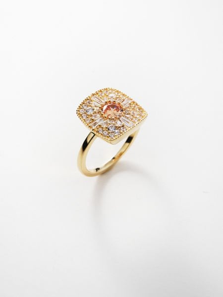 14 Ayar Tasarım Fantezi Yüzük