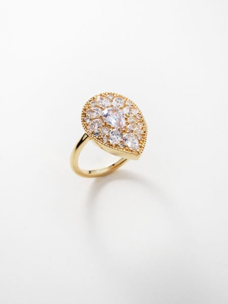 14 Ayar Tasarım Fantezi Yüzük