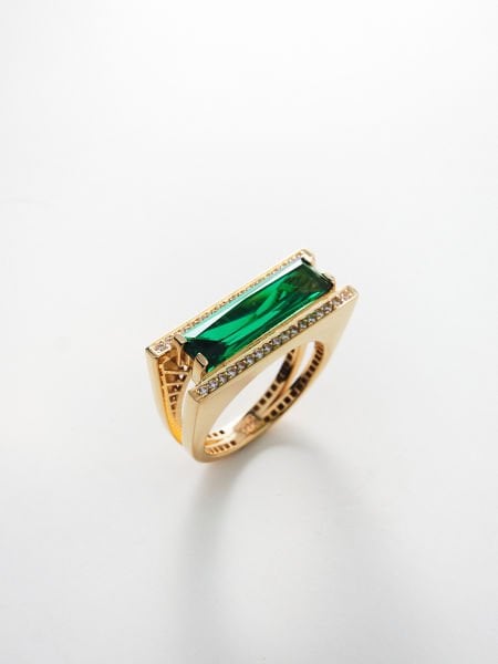 14 Ayar Tasarım Fantezi Yüzük