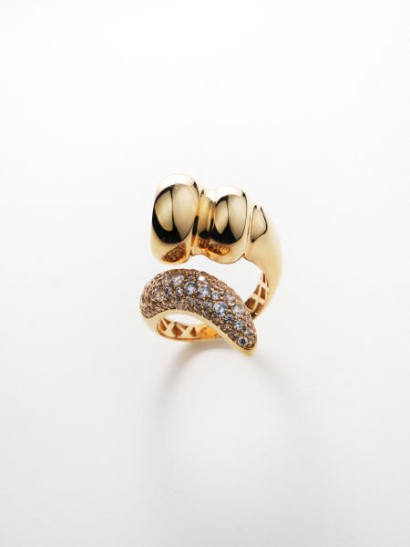 14 Ayar Tasarım Fantezi Yüzük