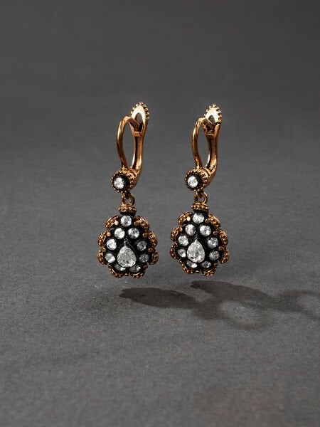 0.85 Karat Elmas Küpe