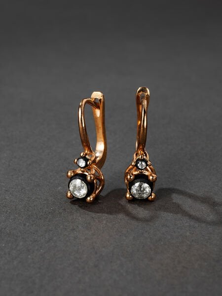 0.35 Karat Elmas Küpe