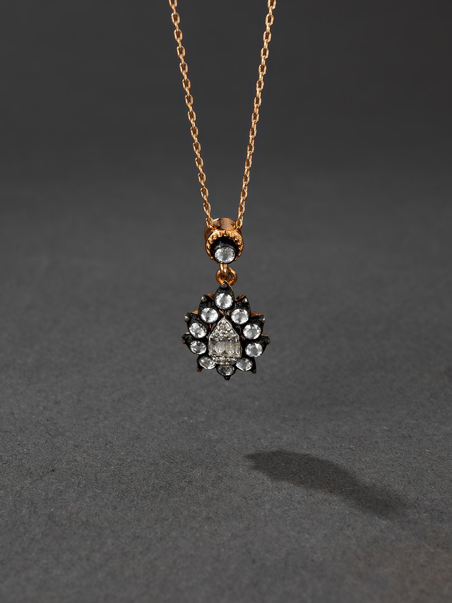 0.35 Karat Elmas Kolye