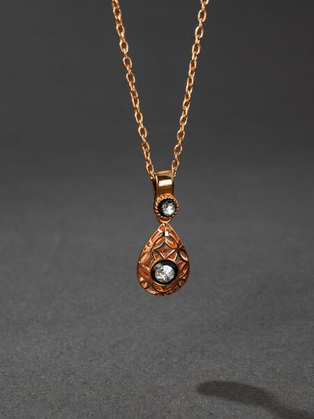 0.08 Karat Elmas Kolye
