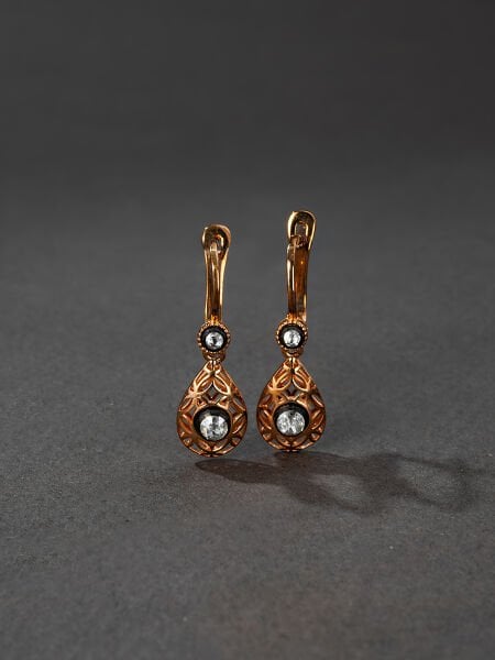 0.19 Karat Elmas Küpe
