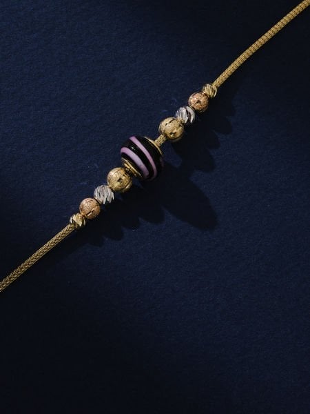 14 Ayar Dorika Toplu Mineli Bileklik