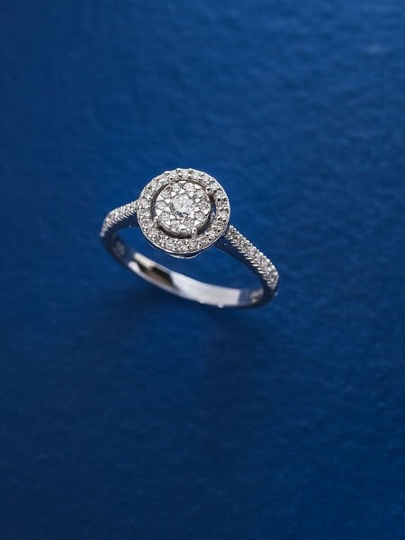 0.33 Karat Pırlanta Coronet Yüzük