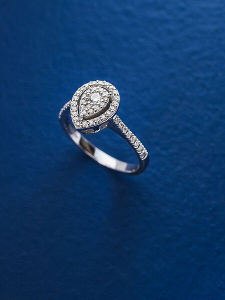 0.28 Karat Pırlanta Coronet Yüzük